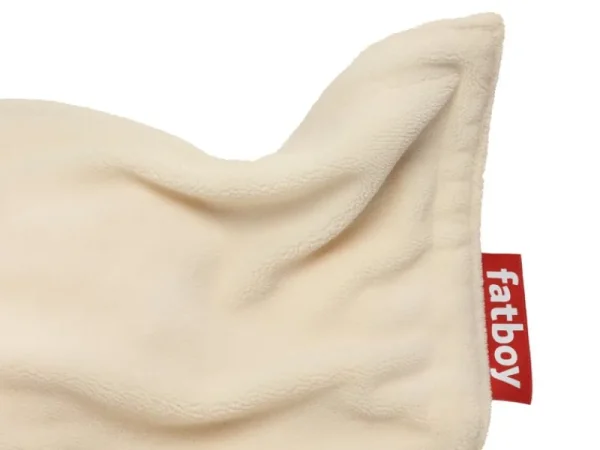 Normann Copenhagen Sitzgelegenheiten-Fatboy Original Slim Teddy Sitzsack, gebrochen weiß