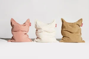 Form & Refine Sitzgelegenheiten-Fatboy Original Slim Teddy Sitzsack, Latte