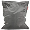 Audo Copenhagen Sitzgelegenheiten-Fatboy Original Slim Velvet Recycled Sitzsack, Taupe