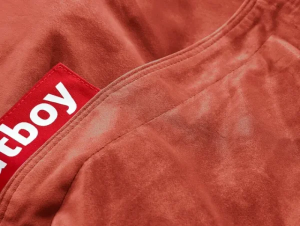 &Tradition Sitzgelegenheiten-Fatboy Original Slim Velvet Recycled Sitzsack, Rhubarb