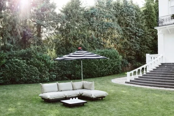 Fatboy Terrassenmöbel^Paletti Eckbank, Nebelgrau