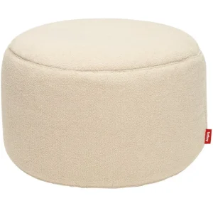 Fatboy Sitzgelegenheiten-Point Sherpa Pouf, groß, Naturweiß