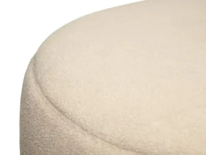 Fatboy Sitzgelegenheiten-Point Sherpa Pouf, groß, Naturweiß