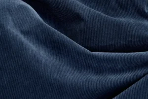 Muuto Sitzgelegenheiten-Fatboy Recycled Original Slim Cord Sitzsack, Tiefblau