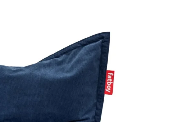 Muuto Sitzgelegenheiten-Fatboy Recycled Original Slim Cord Sitzsack, Tiefblau