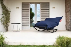 Normann Copenhagen Sitzgelegenheiten-Fatboy Rock 'n Roll Schaukelstuhl, schwarz