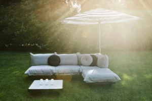 Fatboy Sonnenschirme^Sonnenschirmfuß, Hellgrau