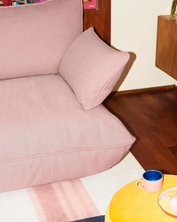 Carl Hansen & Su00f8n Sitzgelegenheiten-Fatboy Sumo Loveseat Loungesessel, Weave Bubble Pink