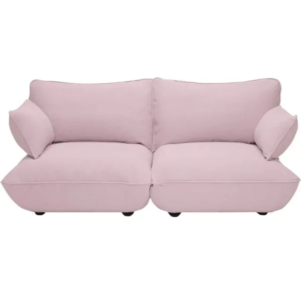 Northern Sofas Und Liegen-Fatboy Sumo Medium Sofa, Weave Bubble Pink