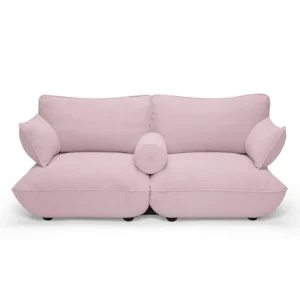 Northern Sofas Und Liegen-Fatboy Sumo Medium Sofa, Weave Bubble Pink