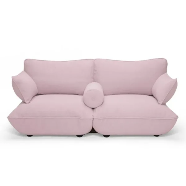 Northern Sofas Und Liegen-Fatboy Sumo Medium Sofa, Weave Bubble Pink