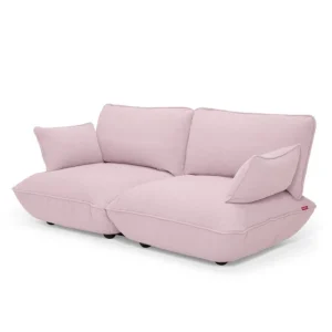 Northern Sofas Und Liegen-Fatboy Sumo Medium Sofa, Weave Bubble Pink