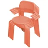 Fatboy Terrassenmöbel^Toní Sessel, 4 Stück, Orange