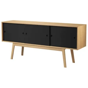 HAY Aufbewahrungsmöbel-FDB Møbler A85 Butler Sideboard, Eiche - Schwarz