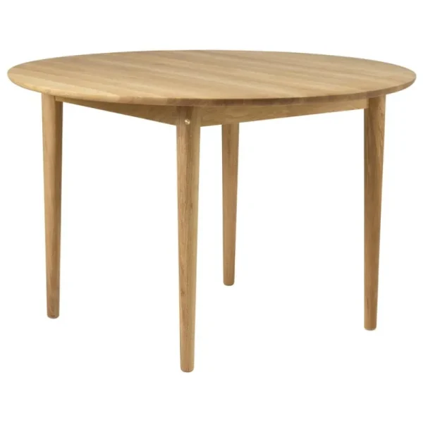 FDB Mu00f8bler Tische-FDB Møbler C62 Bjørk Esstisch, 115 cm, Eiche geölt