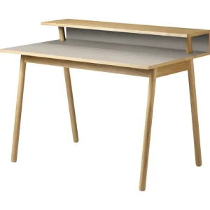 FDB Mu00f8bler Schreibtische Und Raumtrenner | Tische^FDB Møbler C68 Nørrebro Schreibtisch, Eiche - Pilzbraunes Linoleum
