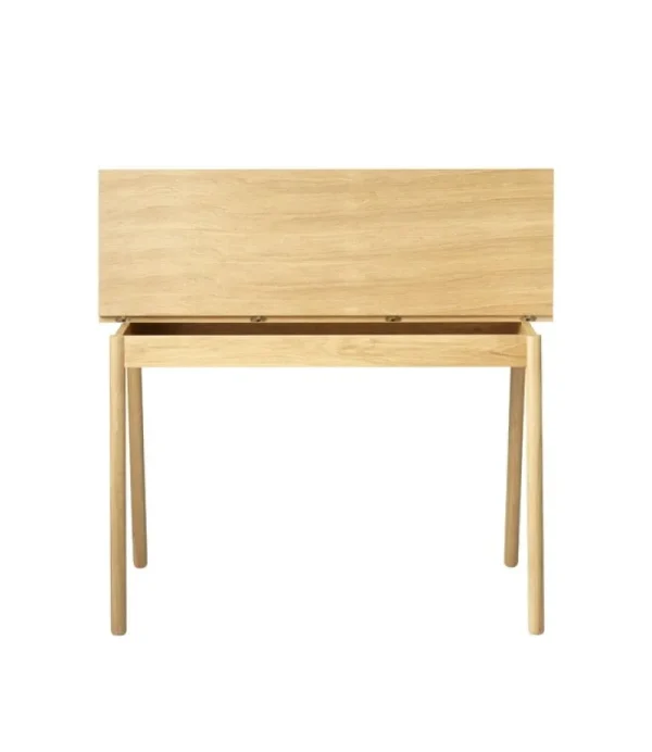 FDB Mu00f8bler Schreibtische Und Raumtrenner | Tische^FDB Møbler C68 Nørrebro Schreibtisch, Eiche - Pilzbraunes Linoleum