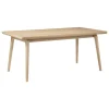 FDB Mu00f8bler Tische-FDB Møbler C65 Åstrup Esstisch, ausziehbar, 170 × 90 cm, Eiche lackiert