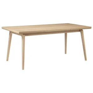 FDB Mu00f8bler Tische-FDB Møbler C65 Åstrup Esstisch, ausziehbar, 170 × 90 cm, Eiche lackiert