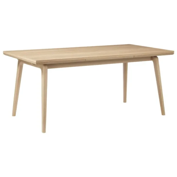 FDB Mu00f8bler Tische-FDB Møbler C65 Åstrup Esstisch, ausziehbar, 170 × 90 cm, Eiche lackiert