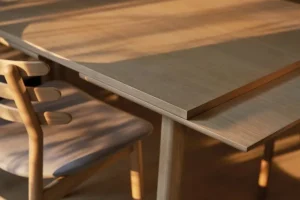 FDB Mu00f8bler Tische-FDB Møbler C65 Åstrup Esstisch, ausziehbar, 170 × 90 cm, Eiche lackiert