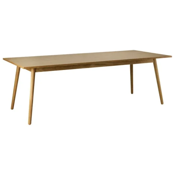 Frama Tische-FDB Møbler C35C Esstisch, 220 x 95 cm, Eiche lackiert