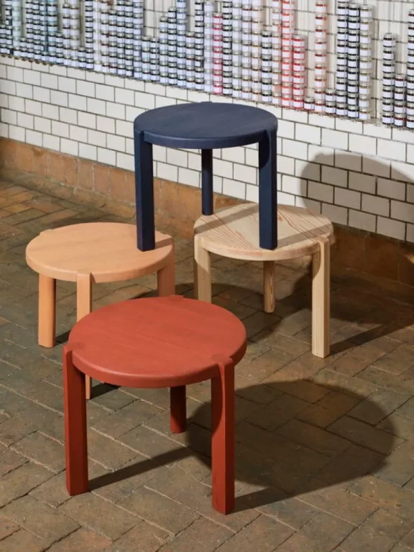 &New Tische-FDB Møbler D108 Ragnsminde Couchtisch, 48 cm, Pfirsich