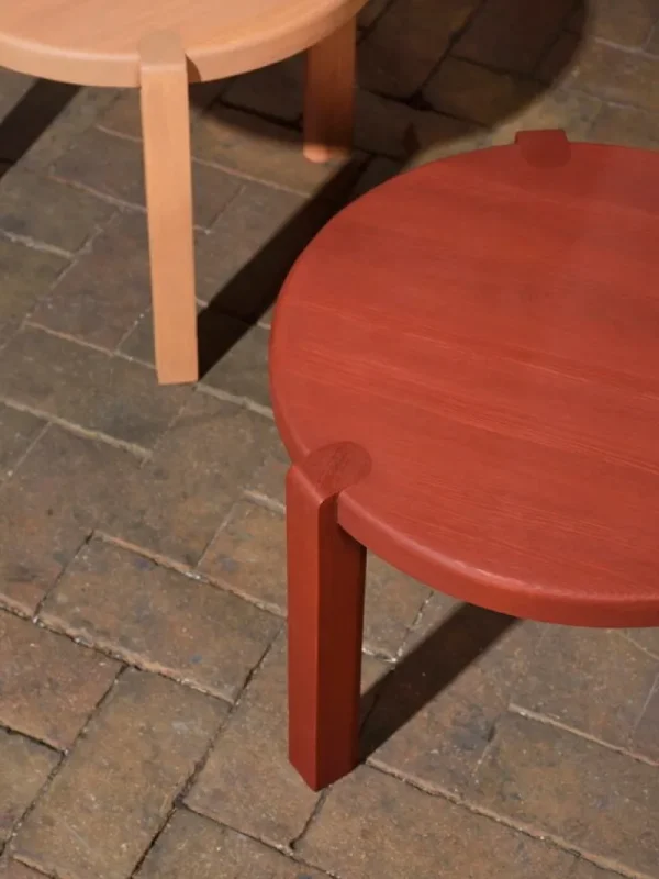&New Tische-FDB Møbler D108 Ragnsminde Couchtisch, 48 cm, Pfirsich