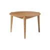 Audo Copenhagen Tische-FDB Møbler D102 Søs Couchtisch, 55 cm, geölte Eiche