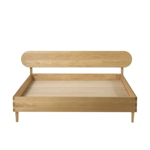 Skagerak Betten-FDB Møbler G30 Radius Bettgestell, 180 x 200 cm, Eiche geölt