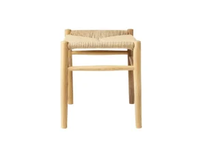 FDB Mu00f8bler Sitzgelegenheiten-FDB Møbler Hocker J83, Eiche lackiert