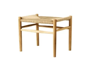 FDB Mu00f8bler Sitzgelegenheiten-FDB Møbler Hocker J83, Eiche lackiert