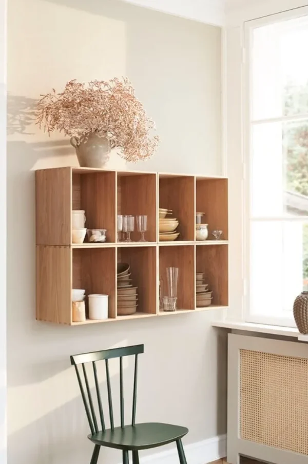 Artek Sitzgelegenheiten-FDB Møbler J46 Stuhl, Flaschengrün