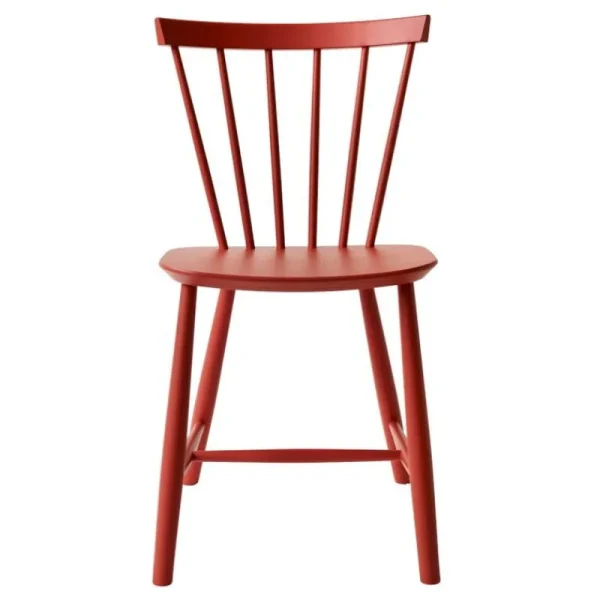 &Tradition Sitzgelegenheiten-FDB Møbler J46 Stuhl, Rot