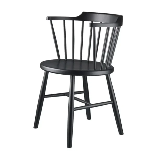 FDB Mu00f8bler Sitzgelegenheiten-FDB Møbler J18 Stuhl, Schwarz