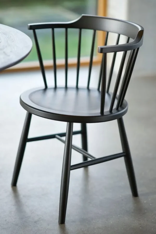 FDB Mu00f8bler Sitzgelegenheiten-FDB Møbler J18 Stuhl, Schwarz