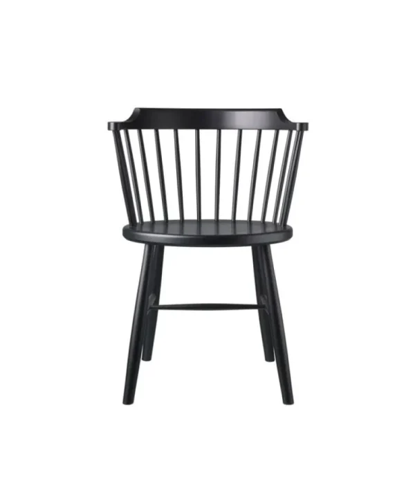 FDB Mu00f8bler Sitzgelegenheiten-FDB Møbler J18 Stuhl, Schwarz