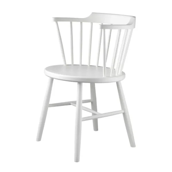 Fatboy Sitzgelegenheiten-FDB Møbler J18 Stuhl, Weiß