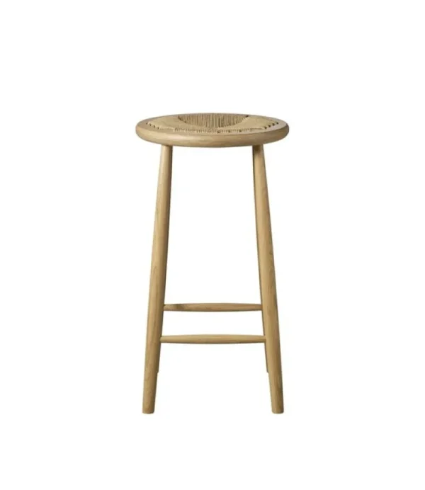 FDB Mu00f8bler Sitzgelegenheiten-FDB Møbler J165C Barhocker, 65 cm, Eiche Natur
