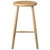 Emeco Sitzgelegenheiten-FDB Møbler J27C Thekenhocker, 65 cm, Buche lackiert