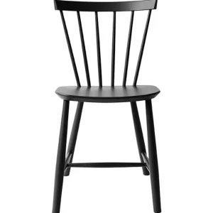 FDB Mu00f8bler Sitzgelegenheiten-FDB Møbler Stuhl J46, schwarz