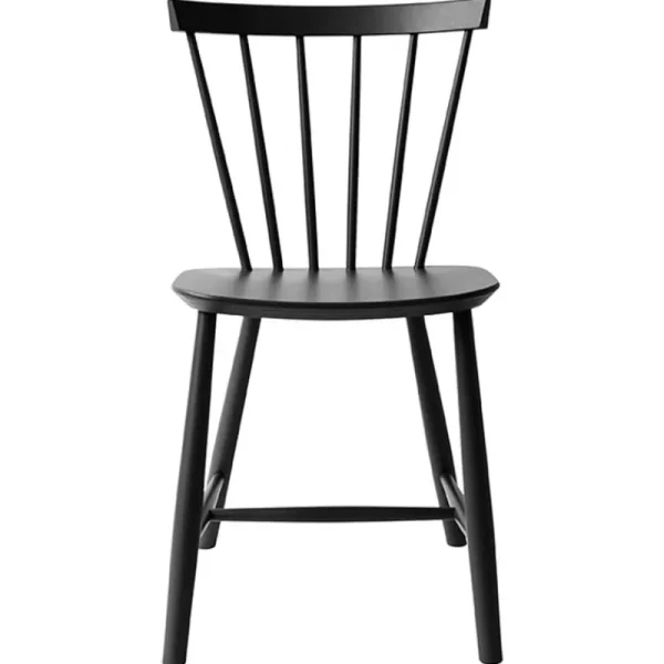 FDB Mu00f8bler Sitzgelegenheiten-FDB Møbler Stuhl J46, schwarz