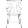 Vitra Sitzgelegenheiten-FDB Møbler Stuhl J52B, weiß