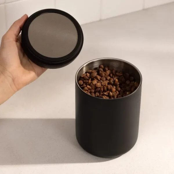 Fellow Küchenutensilien^Vakuumbehälter Electric Atmos, 1,2 l, matt-schwarz
