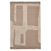 ferm LIVING Teppiche Und Läufer^Alley Wollteppich, 140 x 200 cm, Natur