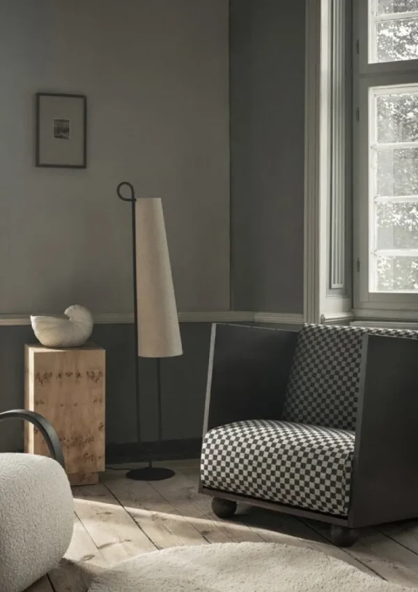 Tom Dixon Stehleuchten-ferm LIVING Ancora Stehleuchte, schwarz - natur