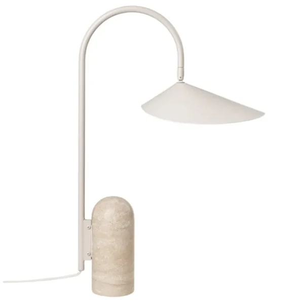 ferm LIVING Bürobeleuchtung | Schreibtischlampen^Arum Tischleuchte, Kaschmir