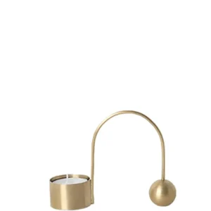 ferm LIVING Weihnachtsdekoration | Kerzen Und Kerzenhalter^Balance Teelichthalter, Messing
