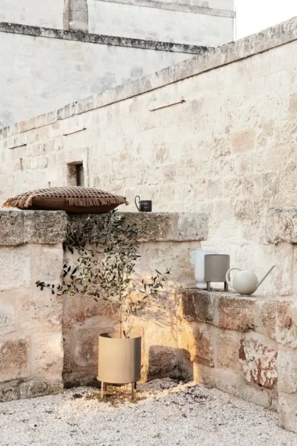 ferm LIVING Garten^Bau Balkonkasten, groß, Kaschmirfarben