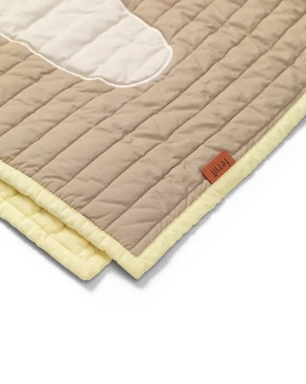 Kinder ferm LIVING Textilien Für Kinder | Decken Und Überwürfe^Bird Decke, gesteppt, 80 x 110 cm, Sand